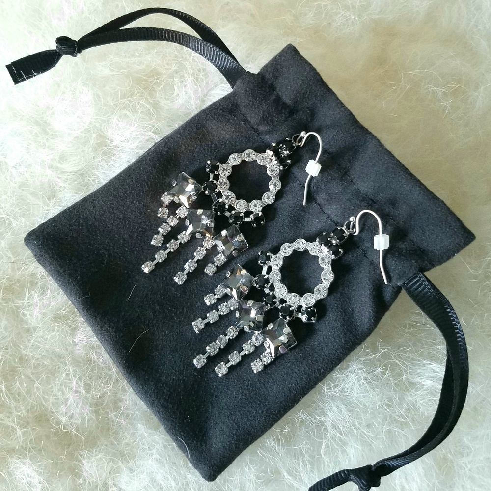 Lulu Frost Chandelier Crystal Earrings
